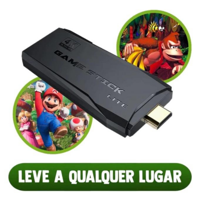 Console retrô 4k Sv7®- +de 10mil jogos!