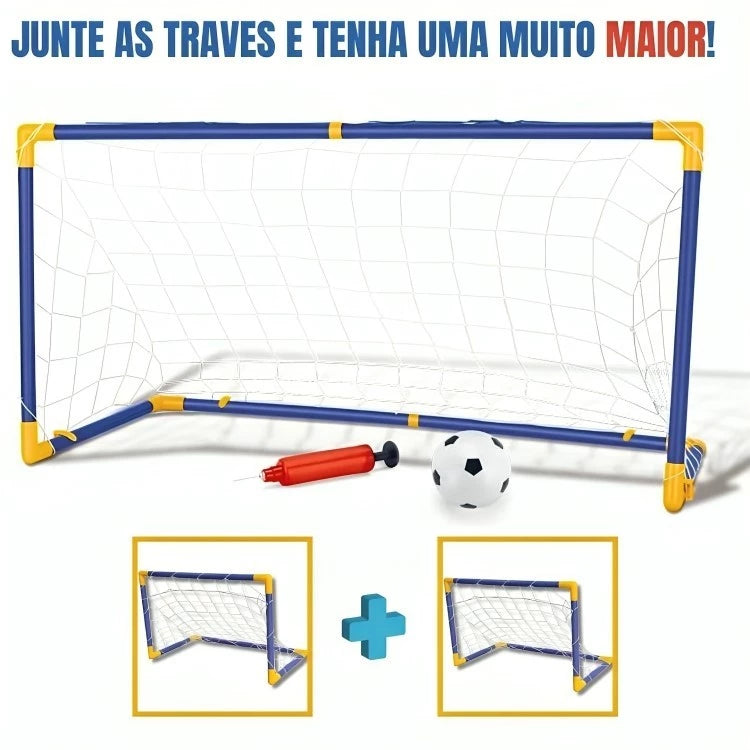 Traves de Futebol Infantil e Bola de Futebol Sv7®